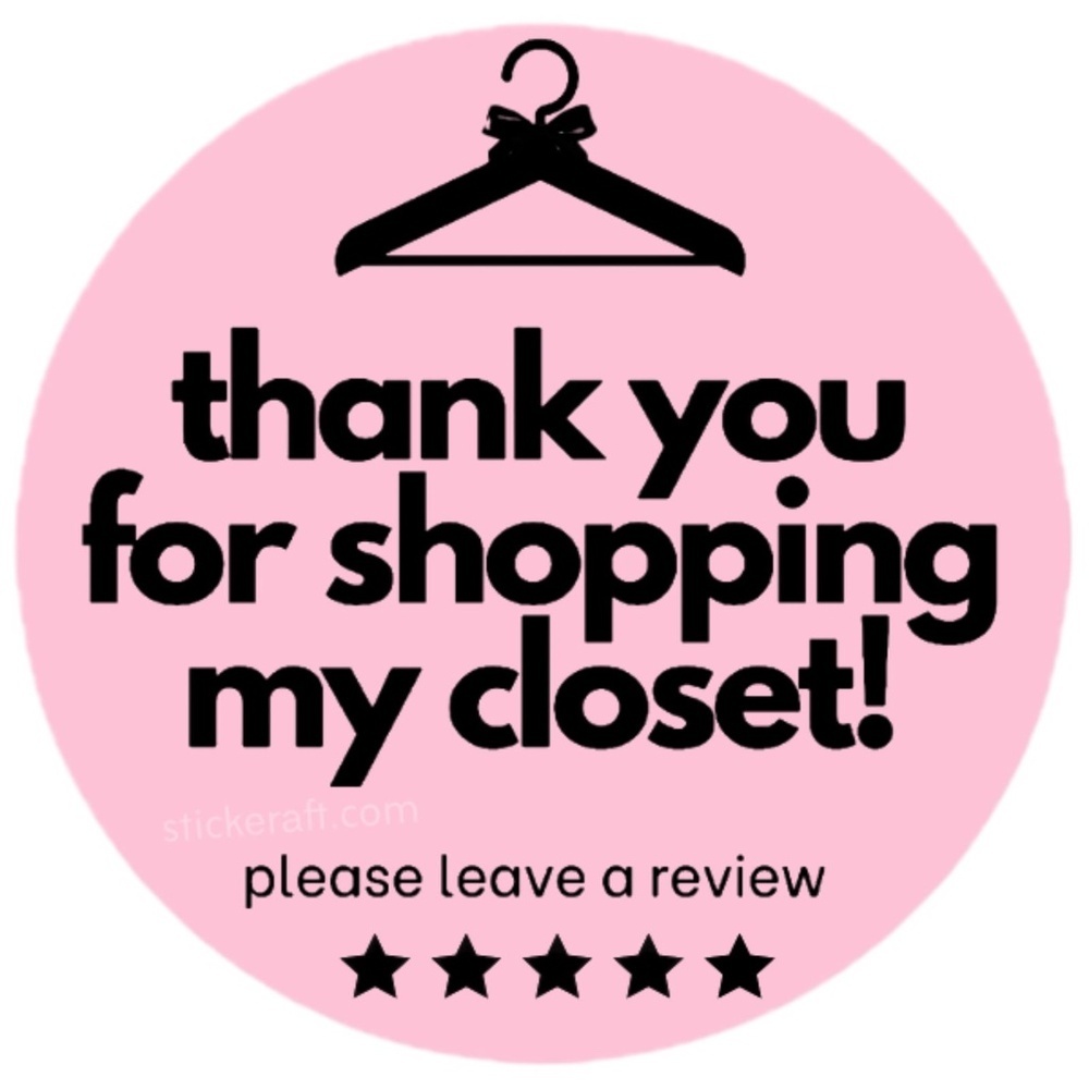 Thank you for shopping my closet sticker label New shipping supplies - Picture 10 of 15